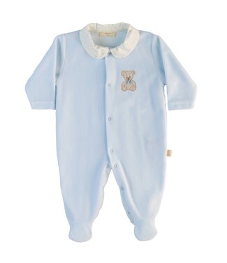 Baby Gi ( Baby & Kinderkleding) Babypakje teddy velours (lichtblauw) - Baby Gi