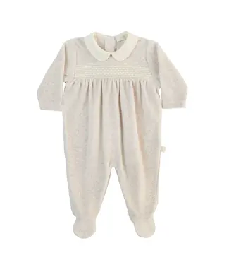 Baby Gi ( Baby & Kinderkleding) Babypakje velours (beige) - Baby Gi