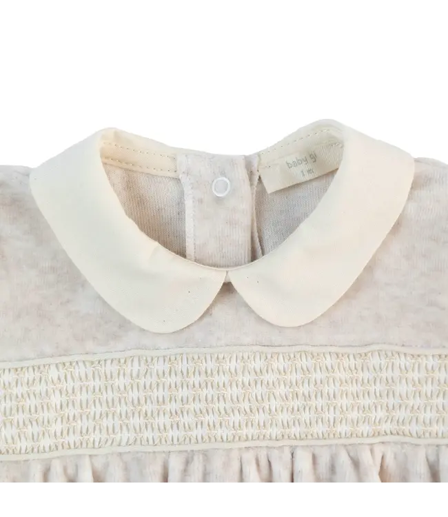 Babypakje velours (beige) - Baby Gi