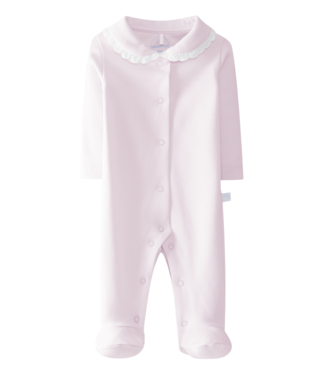 Laranjinha: Babykleding & Accessoires Babypakje broderie kraag (lichtroze) - Laranjinha