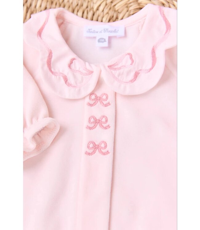 Babypakje strikken (pale pink) - Tartine et Chocolat