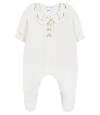 Tartine et Chocolat: Babykleding & Kinderkleding Babypakje strikken (ecru) - Tartine et Chocolat