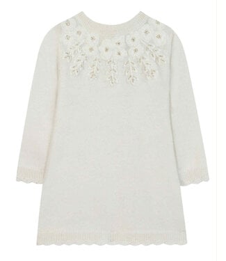 Tartine et Chocolat: Babykleding & Kinderkleding Jurk wol bloemen - Tartine et Chocolat