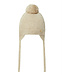 Laranjinha: Babykleding & Accessoires Muts knitted pompon (beige) - Laranjinha