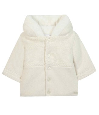Tartine et Chocolat: Babykleding & Kinderkleding Jasje gebreid (offwhite) - Tartine et Chocolat