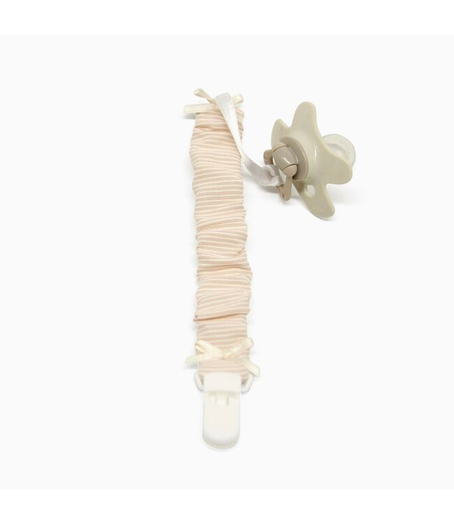 Speenkoord Stretch (beige) - Little Mack
