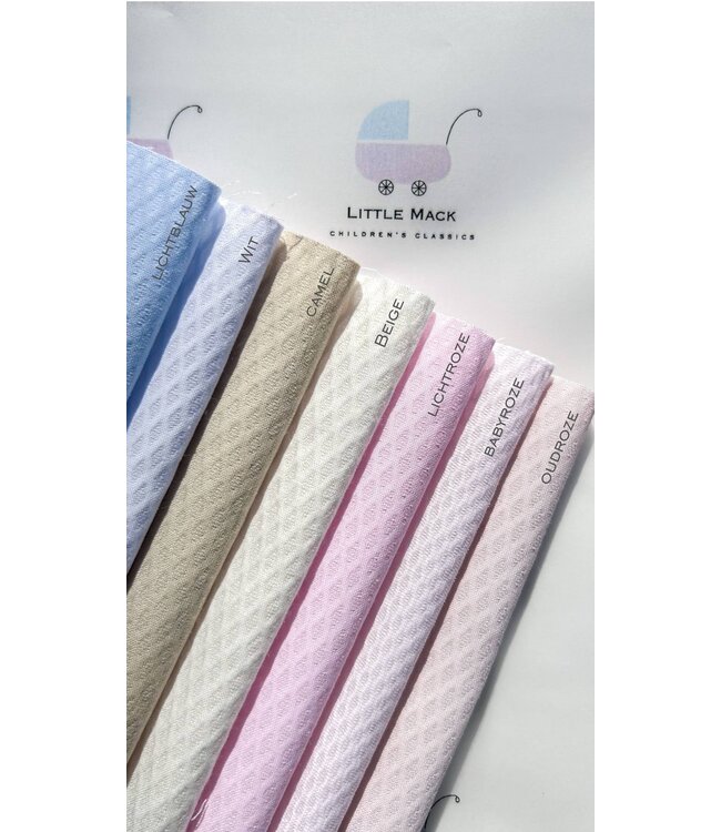 Voetenzak buggy pique (div. kleuren) - Little Mack