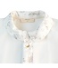 Babypakje velours toile de jouy punt kraag (Ivoor/Beige) - Baby Gi