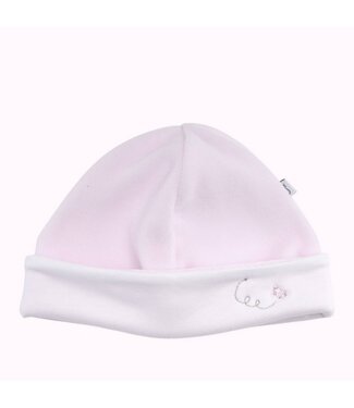 Théophile & Patachou: Exclusieve en tijdloze baby- & kinderproducten Mutsje Pink Garden party velours (roze) - Theophile et Patachou