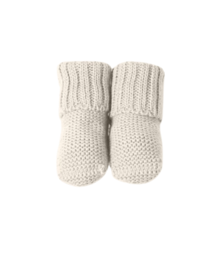 Mac ilusión: Stijlvolle Babykleding Slofjes gebreid (naturel) - Mac Ilusion