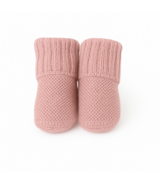 Mac ilusión: Stijlvolle Babykleding Slofjes gebreid (vintage) - Mac Ilusion