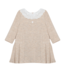 Patachou: Babykleding & Kinderkleding Jurk interlock (beige) - Patachou