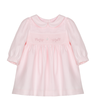 Patachou: Babykleding & Kinderkleding Jurk bloem borduursel (Lichtroze) - Patachou