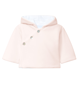 Laranjinha: Babykleding & Accessoires Jasje baby velours (lichtroze) - Laranjinha