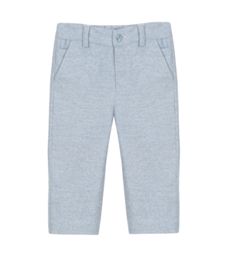 Patachou: Babykleding & Kinderkleding Broek gebreid katoen (Melange blue) - Patachou