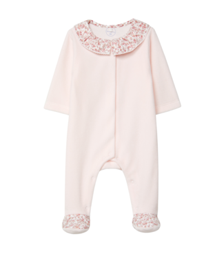Laranjinha: Babykleding & Accessoires Babypakje floral print (peach pink) - Laranjinha