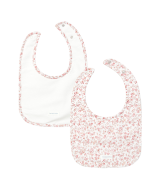 Laranjinha: Babykleding & Accessoires Slabber Floral ( 2 stuks) - Laranjinha