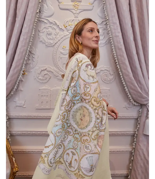 Carré Zodiac (geel ) - Atelier Choux