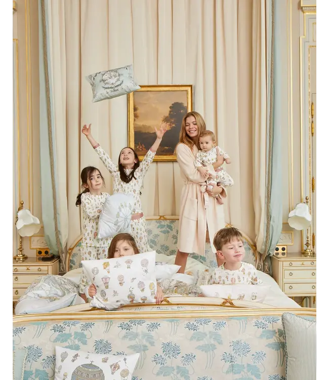 Kussen velours Hot Air Balloons - Atelier Choux