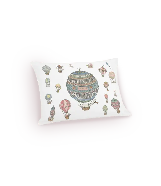 Kussen velours Hot Air Balloons - Atelier Choux