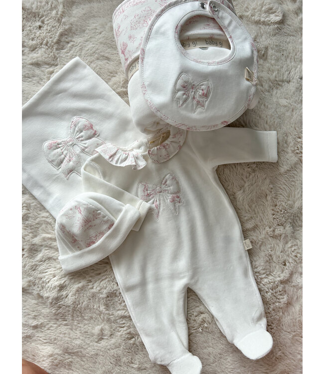 Mutsje Vintage (lichtroze) - Baby Gi