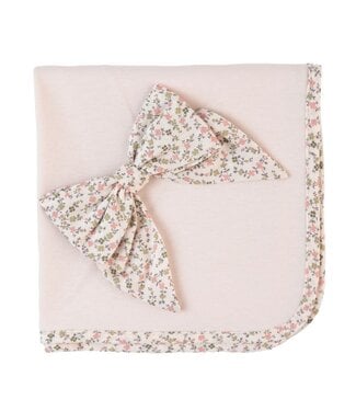 Baby Gi ( Baby & Kinderkleding) Spuugdoek bloemen (Peach pink) - Baby Gi