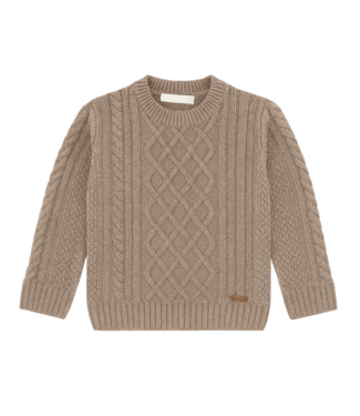 Martin Aranda 1965 Trui gebreid kabel (taupe) - Martin Aranda