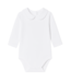 Body/romper ronde kraag + lange mouw (div. kleuren) - Babidu