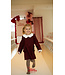 Dr. Kid: Baby & Kinderkleding Jurkje A-lijn kraagje (Burgundy) - Dr. Kid