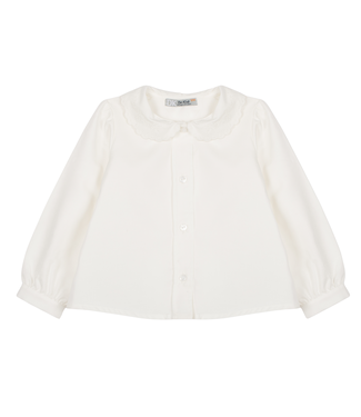 Dr. Kid: Baby & Kinderkleding Blouse broderie kraag - Dr. Kid