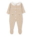 Babypakje broderie kraagje (Beige) - Dr. Kid