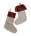 Kerstsok Tartan met naam - Little Mack