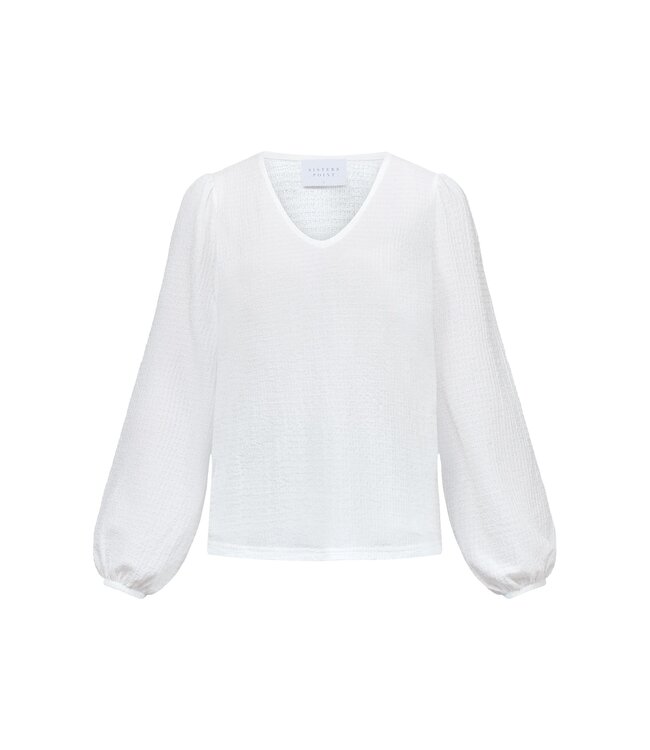 SISTERS POINT Mousseline blouse - cream