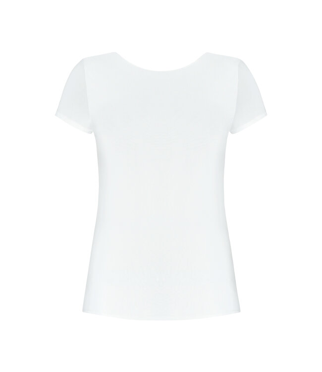 SISTERS POINT Top met open rug - wit