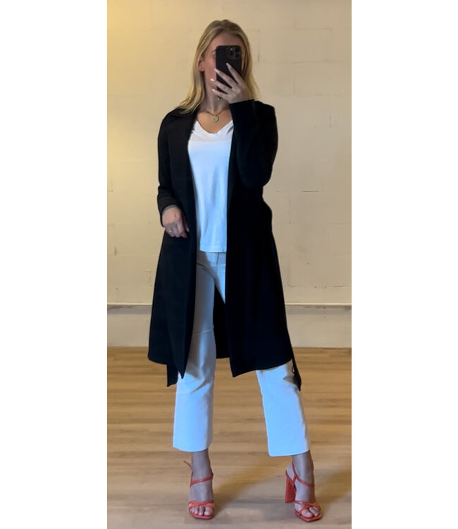 J’AIME Lang vest met ceintuur