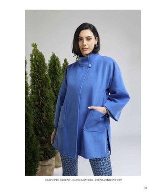 MAELYS FW 2023 2024 Halflange trendy jas (100% polyester)