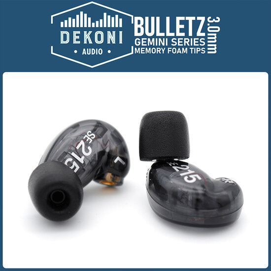 Dekoni Audio Bulletz Gemini Series