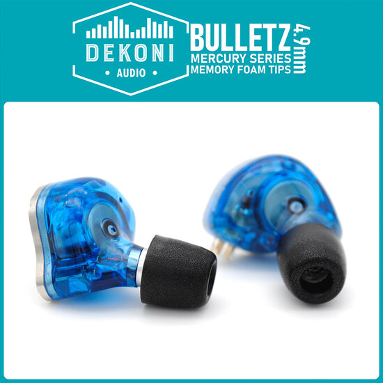 Dekoni Audio Bulletz Mercury Series