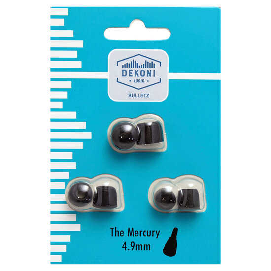 Dekoni Audio Bulletz Mercury Series