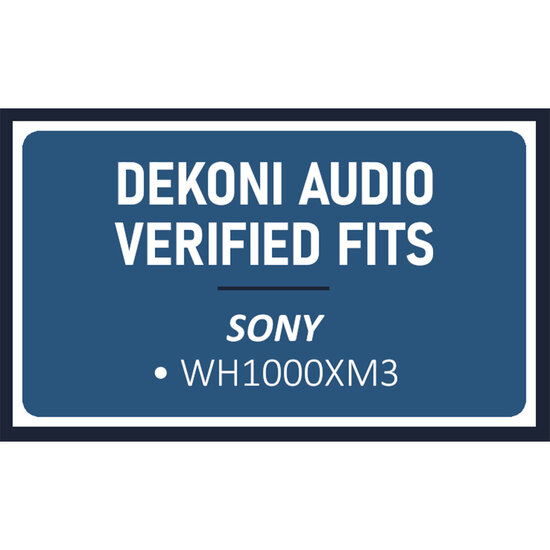 Dekoni Audio Earpads for Sony WH-1000XM3