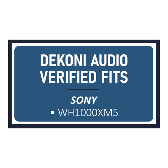 Dekoni Audio Earpads for Sony WH-1000XM5