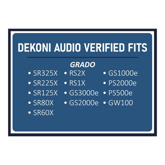 Dekoni Audio Earpads for Grado