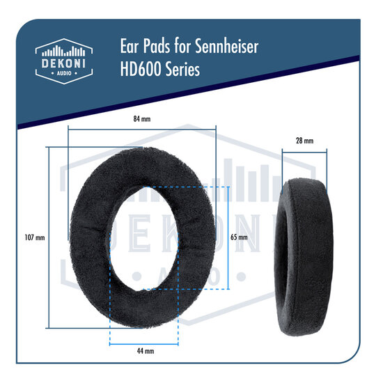 Dekoni Audio Earpads for Sennheiser HD600 Series