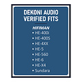 Dekoni Audio Earpads for HiFiMAN HE Series