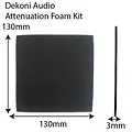 Dekoni Audio Audio Foam Attenuation Kit