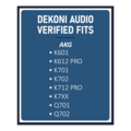 Dekoni Audio Earpads for AKG K601, K701