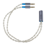Dekoni Audio Ensemble Postsplit (Silver Braided)
