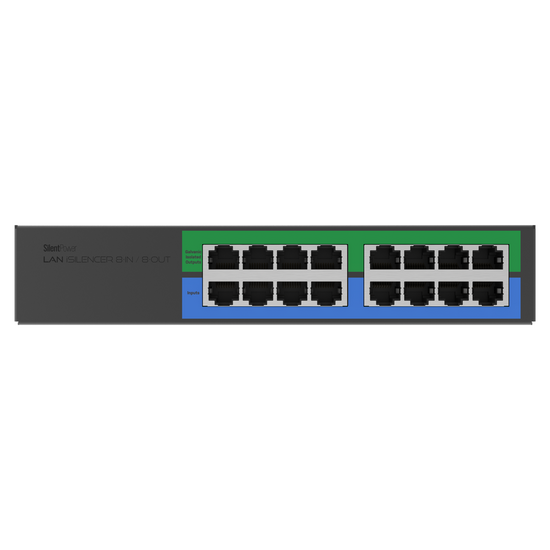SilentPower LAN iSilencer 8-In / 8-Out