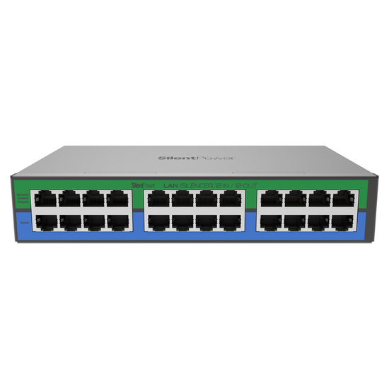 SilentPower LAN iSilencer 12-In / 12-Out