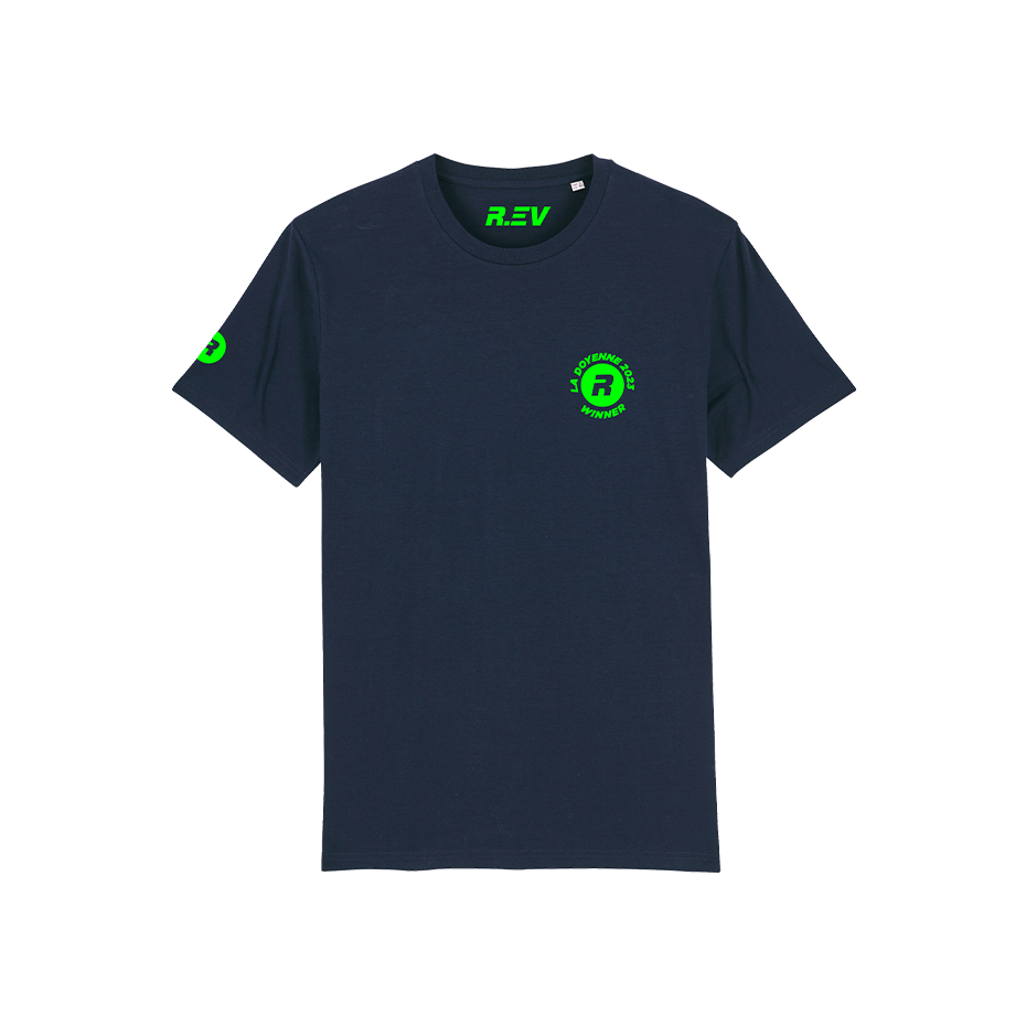 R.EV LA DOYENNE ROUTE T-SHIRT NAVY